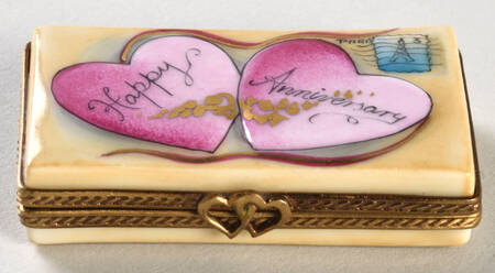 Rochard Limoges Box Happy Anniversary - No Box