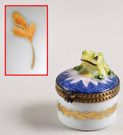 Rochard Limoges Box Frog - No Box