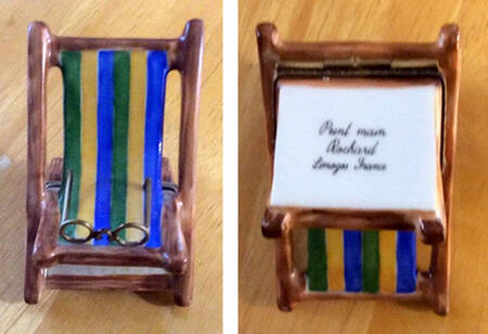 Rochard Limoges Box Beach Chair - No Box