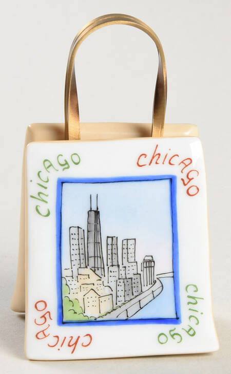 Rochard Limoges Box Chicago Shopping Bag - Boxed