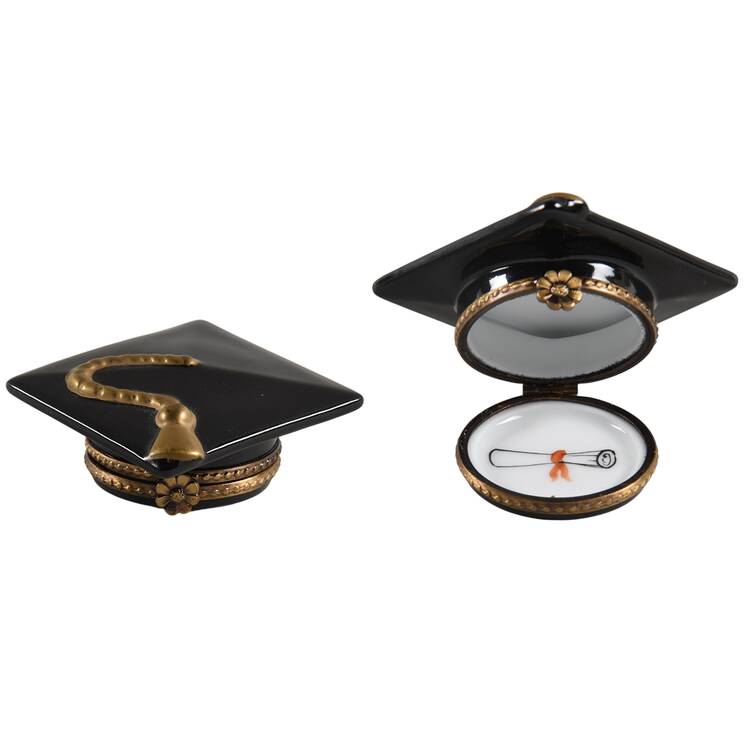Rochard Limoges Box Graduation Cap - With Box