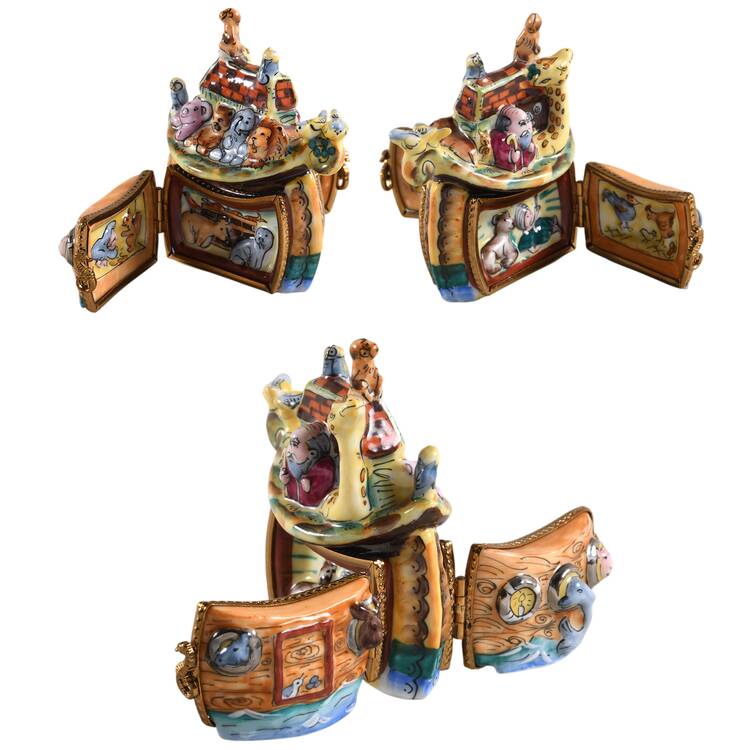 Rochard Limoges Box Noah's Ark - Boxed