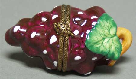 Rochard Limoges Box Bunch Of Grapes - Boxed