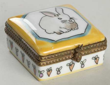Rochard Limoges Box Square Box - Boxed
