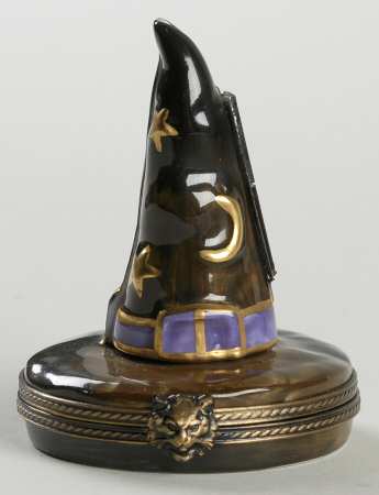 Rochard Limoges Box Witches Hat - Boxed