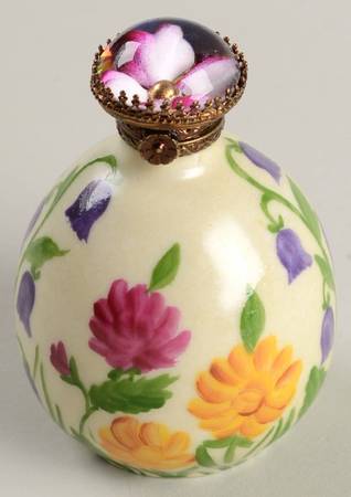 Rochard Limoges Box Floral Perfume Box - Boxed
