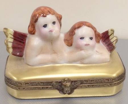 Rochard Limoges Box Angels - Boxed