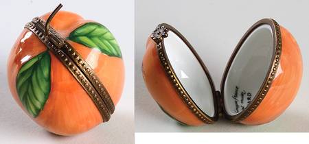 Rochard Limoges Box Peach - No Box