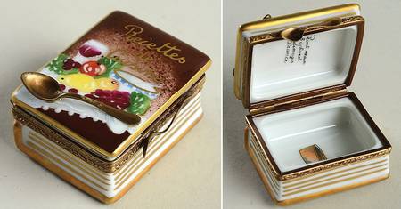 Rochard Limoges Box Cookbook-Recettes De Cuisine - No Box