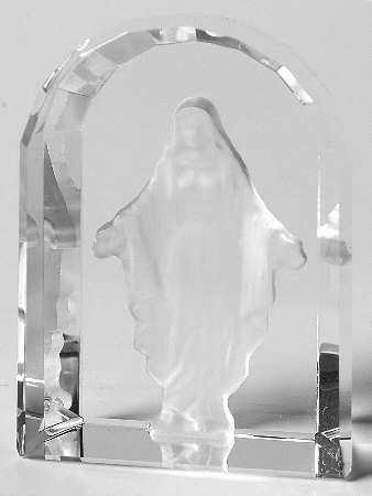 Crystalle Religious Virgin Mary Mini - No Box