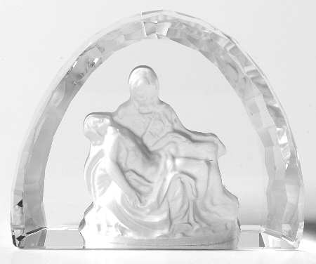 Crystalle Religious Pieta Small - No Box