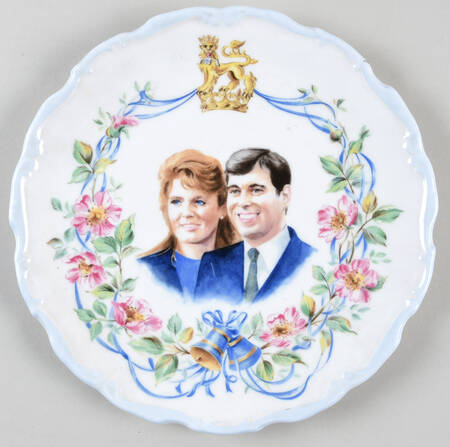 Royal Albert Royalty Giftware Prince Andrew Sarah Ferguson Marriage  - No Box
