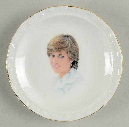 Royal Albert Royalty Giftware Princess Diana Wedding Coaster - No Box