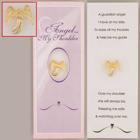 Roman Jewelry Angel On My Shoulder(Silver) - No Box