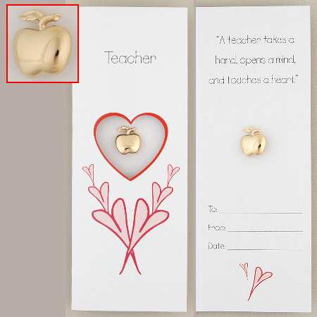 Roman Jewelry Apple Pin - No Box