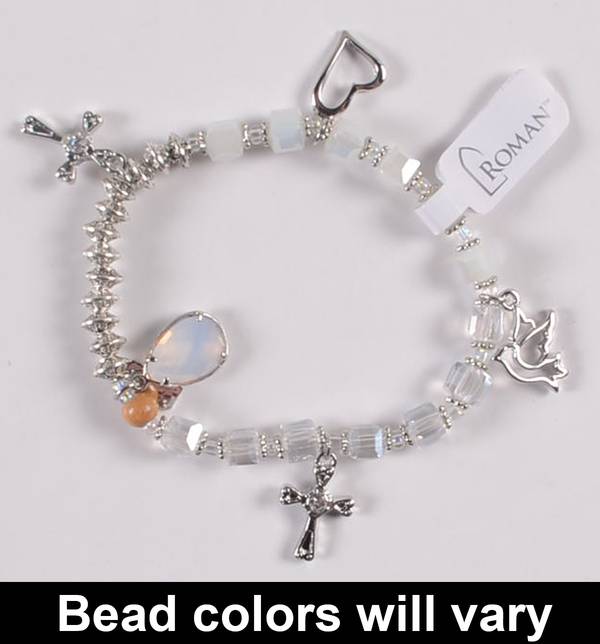 Roman Jewelry Faith, Hope, Love - Assorted - No Box