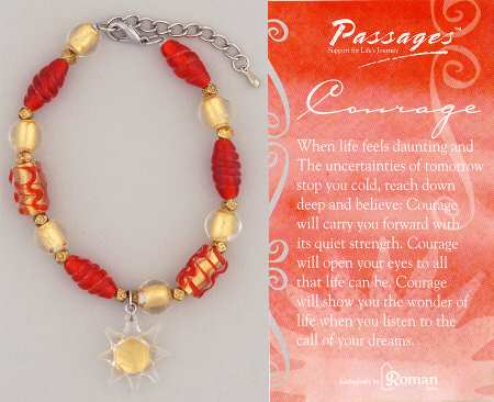 Roman Jewelry Courage Bracelet - Boxed