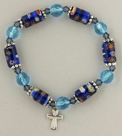 Roman Jewelry Cross-Venetian Bracelet - No Box