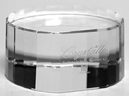 Crystalle Display Bases 2 7/8" Medium Round Pedestal - No Box