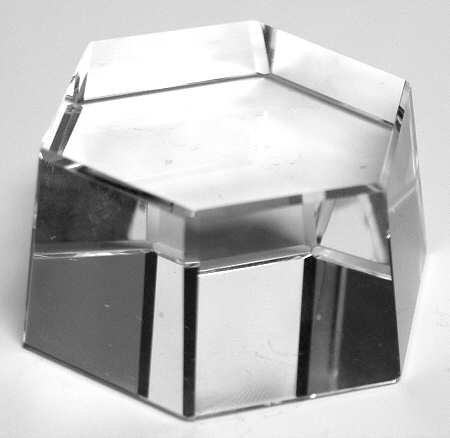 Crystalle Display Bases 2" Small Octagonal Pedestal - No Box