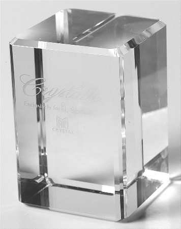 Crystalle Display Bases Medium Square Pedestal - No Box