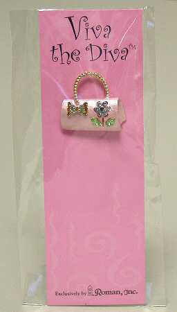 Viva the Diva Butterfly & Flower Handbag - No Box