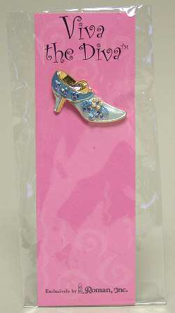 Viva the Diva Blue Shoe - No Box
