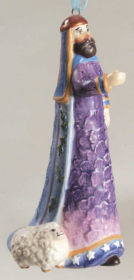 Winter Whisper Shepherd Ornament - No Box