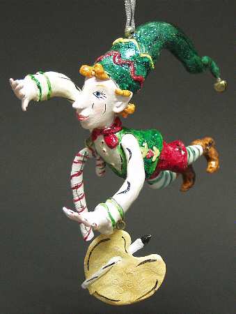 Karen's Fun House Elf With Candycane - No Box