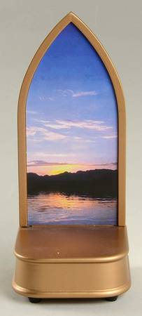 Roman Giftware Evening Sky Scene-Musical - Boxed