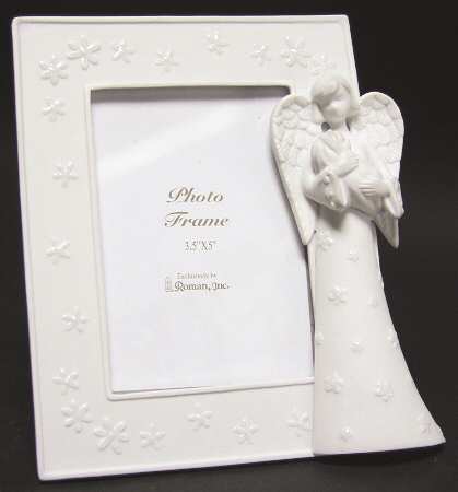 Roman Giftware Angel With Baby Frame - Boxed