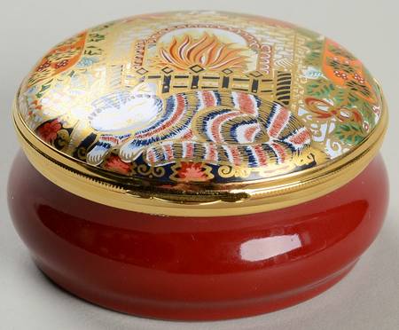Royal Crown Derby Enamel Boxes by Royal Crown Derby