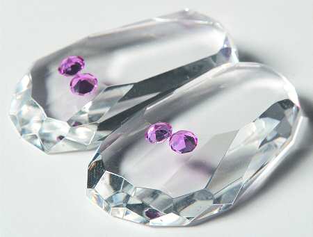 Crystalle-Birthstone Baby Shoes June - No Box
