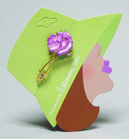 Bloomin Bonnets-Lapel Pins Sweet Pea - No Box