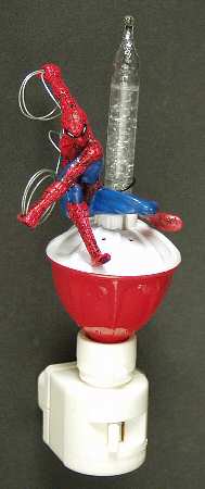 Roman Lights Night Light Spiderman Bubble Light - Boxed