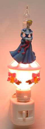 Roman Lights Night Light Disney Cinderella Bubble Light - Boxed