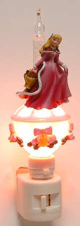 Roman Lights Night Light Disney Sleeping Beauty Bubble Light - Boxed