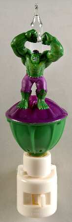 Roman Lights Night Light Incredible Hulk Bubble Light - Boxed