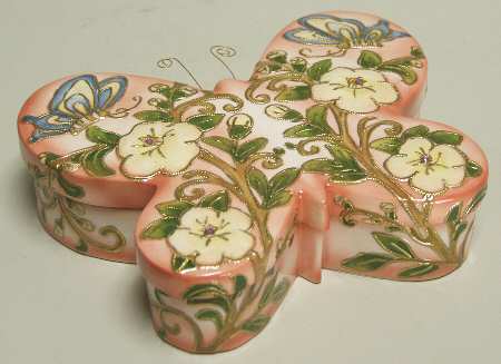 Cloisonne Collection Musical-Butterfly Box Lord's Prayer - Boxed