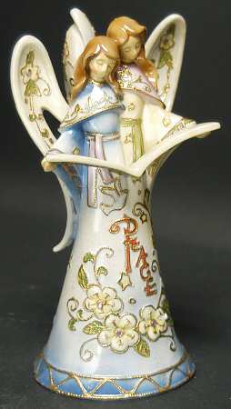 Cloisonne Collection Musical Angels-Joy To The World - Boxed