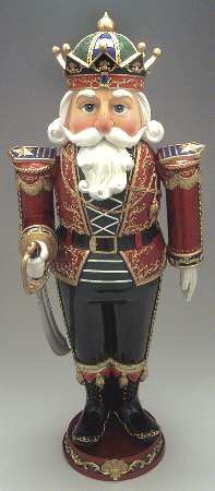 Cloisonne Collection Nutcracker-36" - No Box