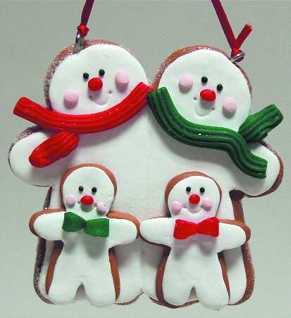 Baker's Dozen Couple W/ Two Children - No Box