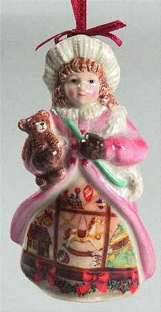 Christmas Wishes Victorian Girl - No Box