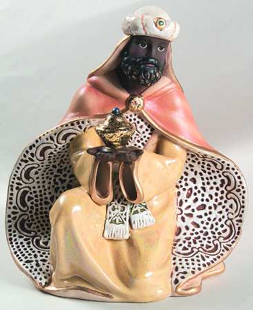 Origins Artisan Nativity King Kneeling - No Box