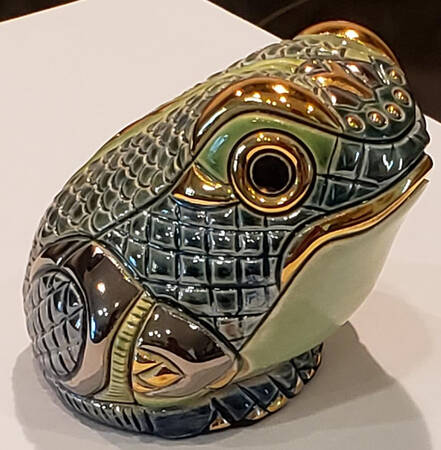 Rinconada Figurines Toad - Boxed