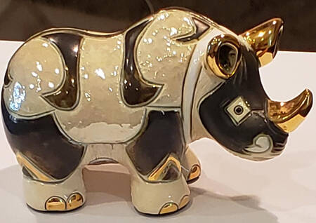 Rinconada Figurines Rhino - Boxed