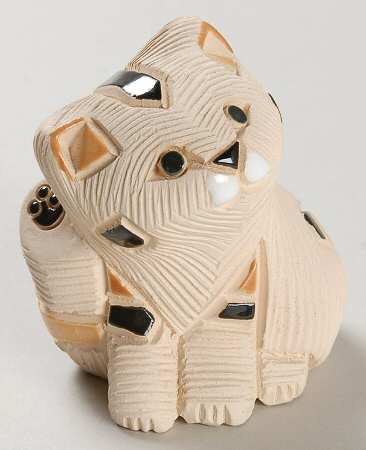 Rinconada Figurines Calico Cat - No Box