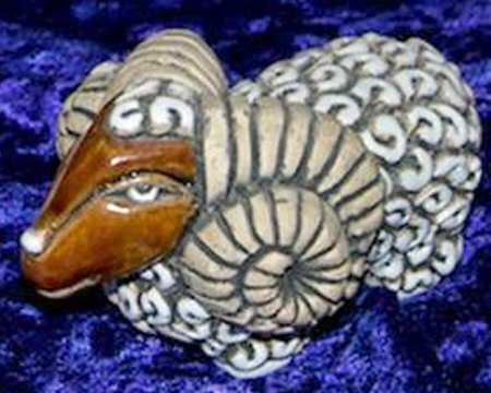 Rinconada Figurines Ram - Boxed