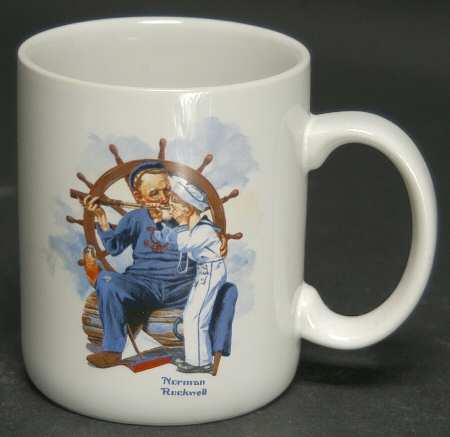 Rockwell Museum Mug-Series 2 Ship Ahoy - No Box