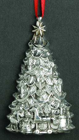 Williamsburg Sterling Ornament Tree Of Toys - Boxed